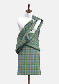 Isle of Man Tartan Great Kilt Front