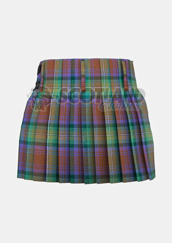 Isle of Skye Tartan Kilt Back
