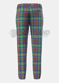 Isle of Skye Tartan Trouser Back