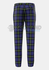 Italian National Tartan Trouser Back