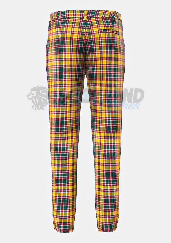 Jacobite Tartan Trouser Back