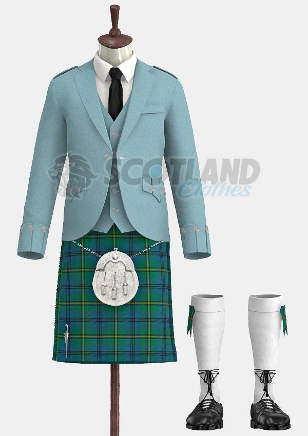 Johnston Tartan Argyle Outfit