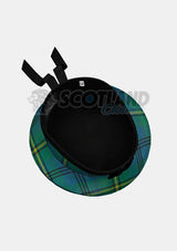 Johnston Tartan Balmoral Hat Back Side