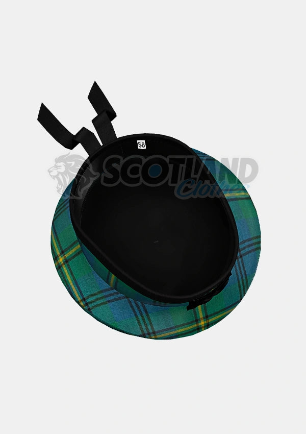 Johnston Tartan Balmoral Hat Back Side