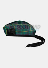 Johnstone Tartan Glengarry Hat Side
