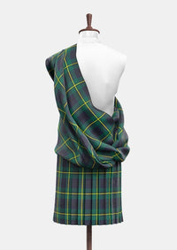 Johnstone Tartan Great kilt Back