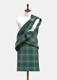 Johnstone Tartan Great kilt Front