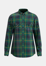 Johnstone Tartan Shirt Front