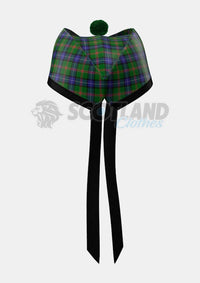 Jones Tartan Glengarry Hat Back
