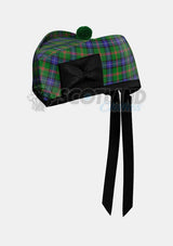 Jones Tartan Glengarry Hat Front