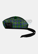 Jones Tartan Glengarry Hat Side