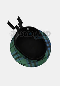 Keith Tartan Balmoral Hat Back Side