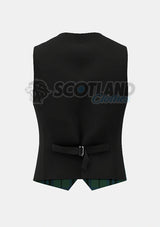 Keith Tartan Waistcoat Back