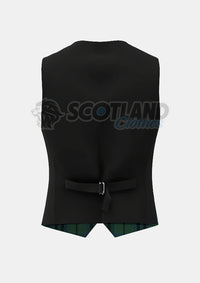 Keith Tartan Waistcoat Back