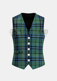 Keith Tartan Waistcoat Front
