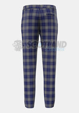 Kelvinside Academy Tartan Trouser Back