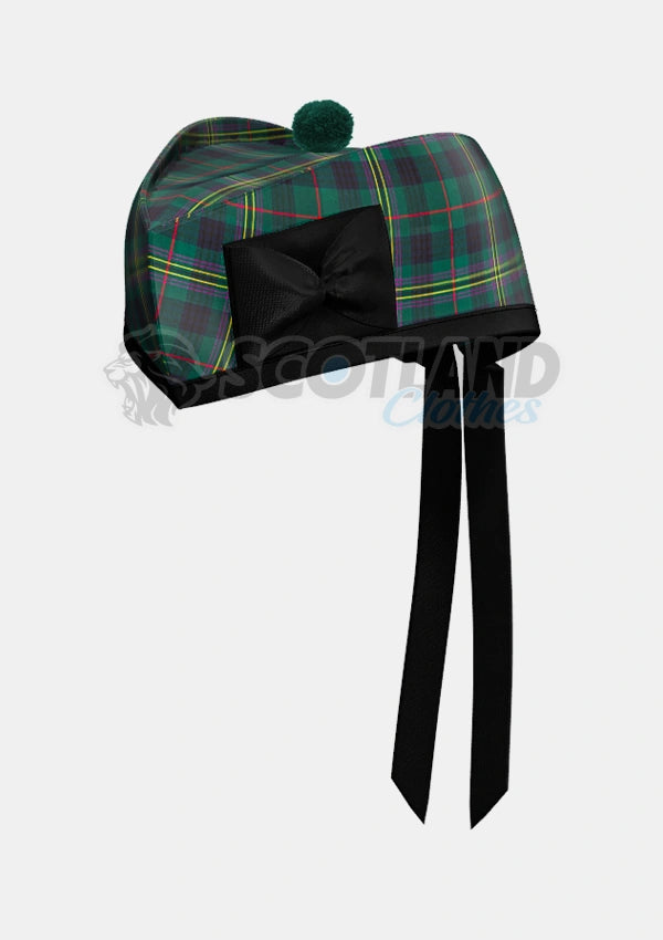 Kennedy Tartan Glengarry Hat Front