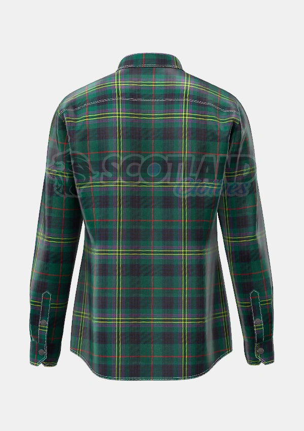 Kennedy Tartan Shirt Back