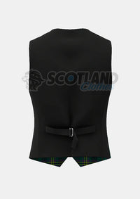 Kennedy Tartan Waistcoat Back