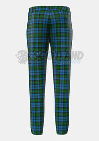 Kerr Hunting Tartan Trouser Back