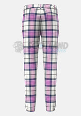 Kerr Orchid Tartan Trouser Back