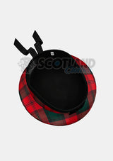 Kerr Tartan Balmoral Hat Back Side