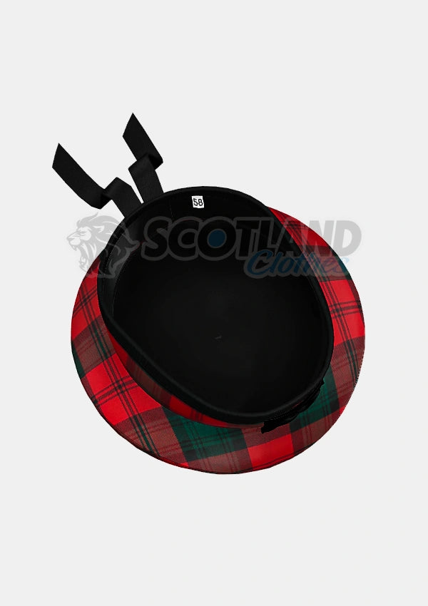 Kerr Tartan Balmoral Hat Back Side