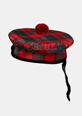 Kerr Tartan Balmoral Hat Front Side