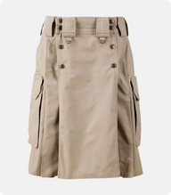 Khaki Combat Utility Kilt