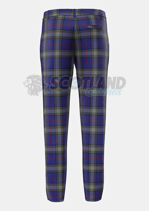 Kinnaird Tartan Trouser Back