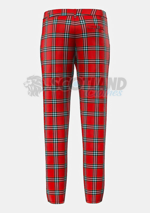 Kirkwood Tartan Trouser Back
