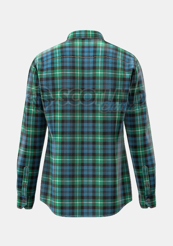 Lamont Tartan Shirt Back