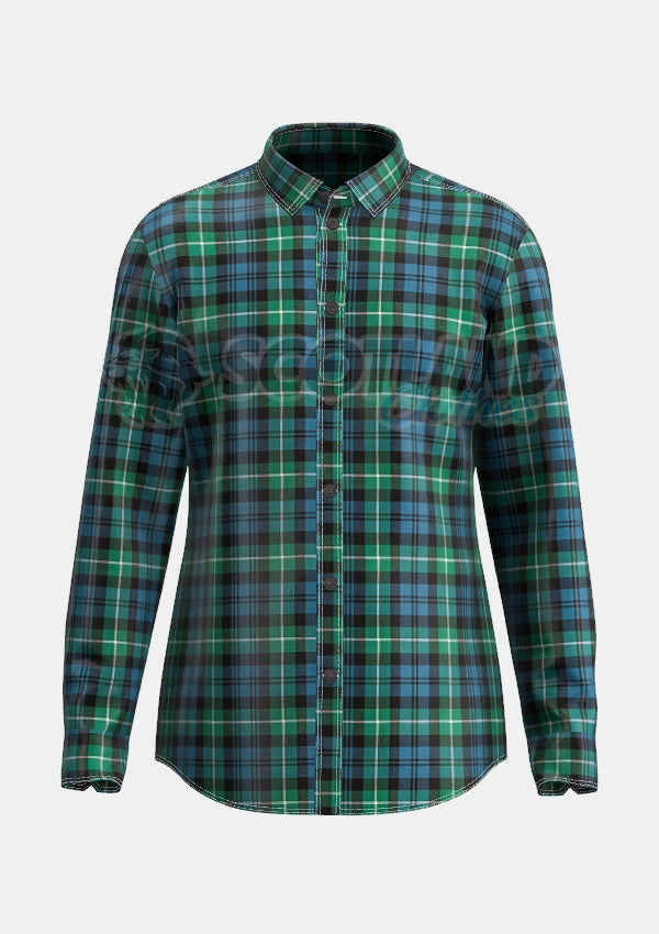 Lamont Tartan Shirt Front