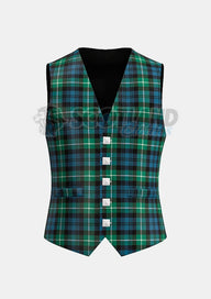 Lamont Tartan Waistcoat Front