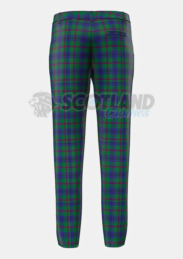 Lawrie Tartan Trouser Back