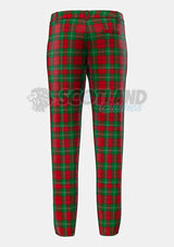 Lennox Tartan Trouser Back