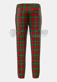 Lennox Tartan Trouser Back