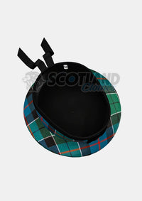Leslie Tartan Balmoral Hat Back Side