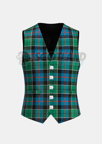 Leslie Tartan Waistcoat Front