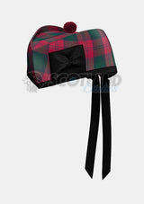 Lindsay Tartan Glengarry Hat Front