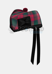 Lindsay Tartan Glengarry Hat Front