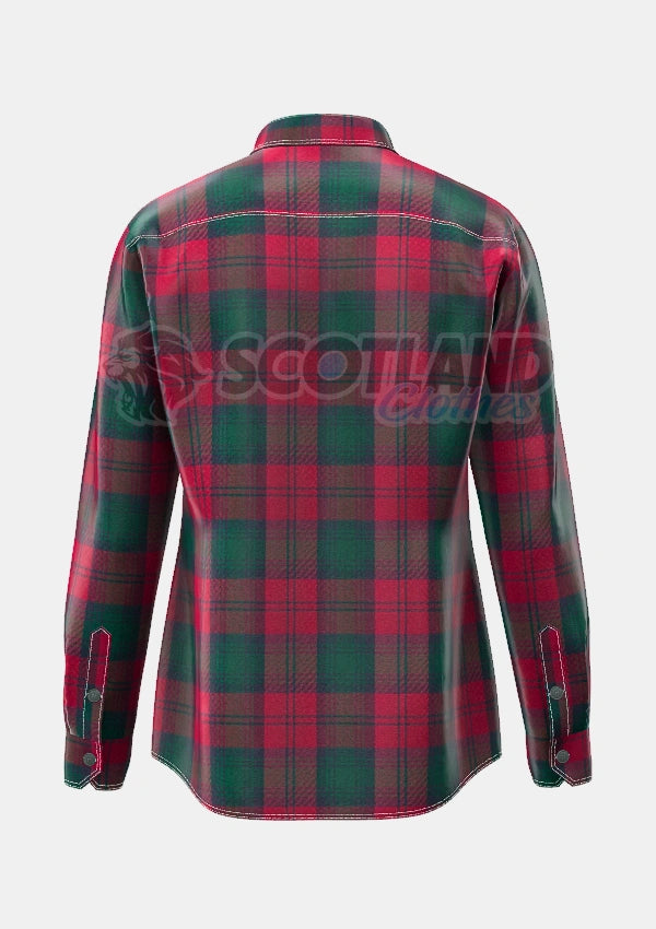 Lindsay Tartan Shirt Back