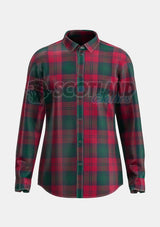Lindsay Tartan Shirt Front
