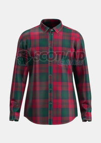 Lindsay Tartan Shirt Front