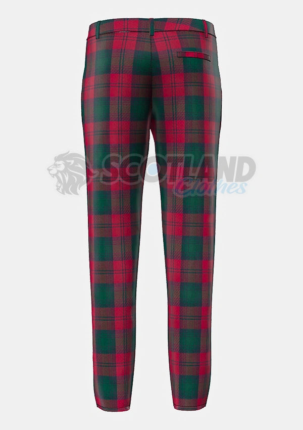 Lindsay Tartan Trouser Back