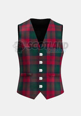 Lindsay Tartan Waistcoat Front