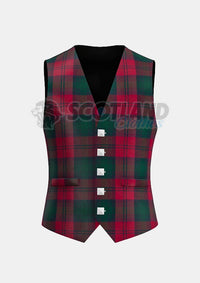 Lindsay Tartan Waistcoat Front