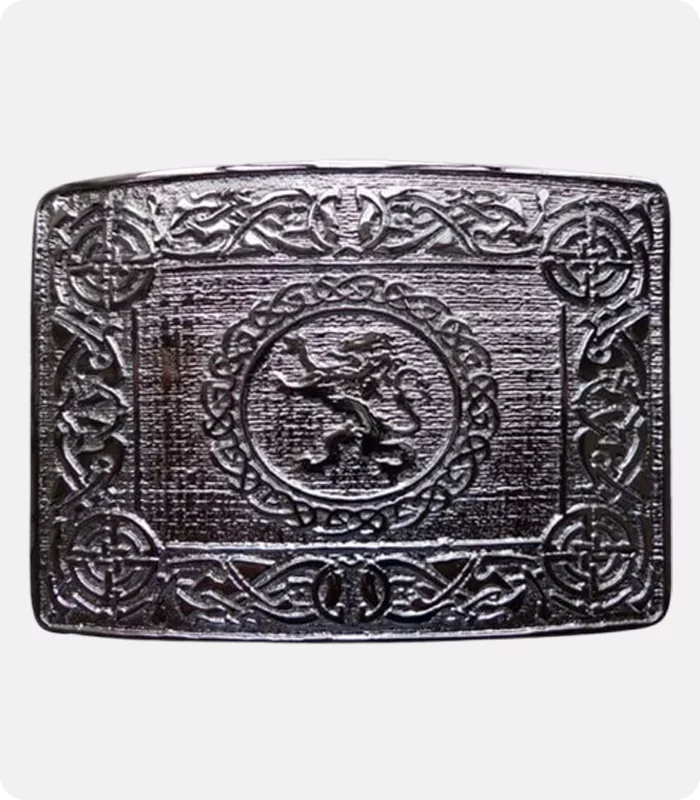 Lion Rampant Kilt Belt Buckle