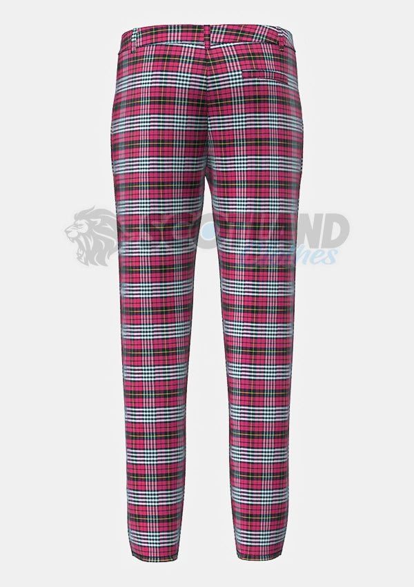 Little of Morton Rigg Tartan Trouser Back