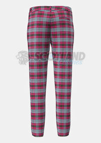 Little of Morton Rigg Tartan Trouser Back